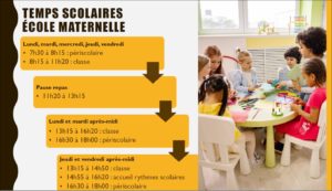 HORAIRE MATERNELLE